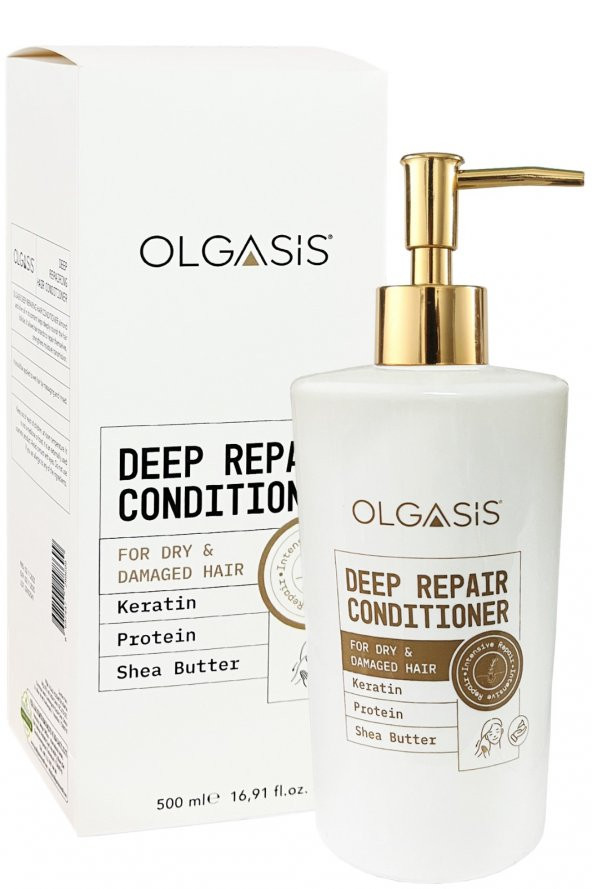 Deep Repair Conditioner Aşırı Kuru Saçlar Onarıcı Keratin - Protein - Shea Butter  Saç Kremi 500 Ml