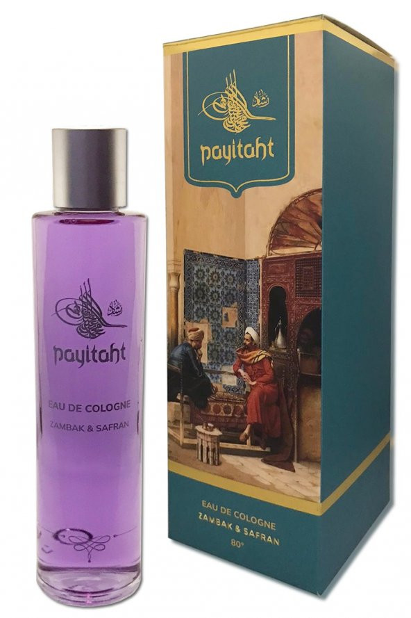 Osmanlı Koku Serisi Zambak & Safran Eau De Cologne Cam Kalıcı Parfümlü Kolonya Cam Şişe 200 Ml - 1