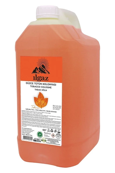 Düzce Tütün Kolonyası 60 Derece 5 Litre Bidon Kolonya - Geleneksel ve Ferah Koku - 4