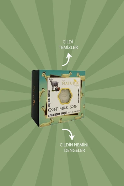 Naturix Keçi Sütü Sabunu 125 Gr - Akne Kurutucu, Siyah Nokta Karşıtı ve Peeling Etkili Doğal Sabun - 3