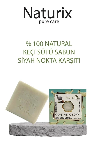 Natural Keçi Sütü Sabun Peeling Etkili Akne Kurutucu Siyah Nokta Karşıtı 100 Doğal Goat Milk Soap