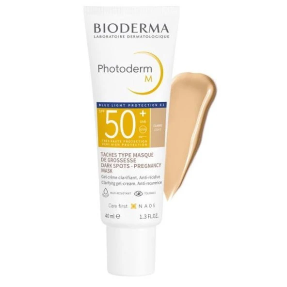 Bioderma Photoderm M Light Lekeli Ciltler İçin SPF50+ 40 ml