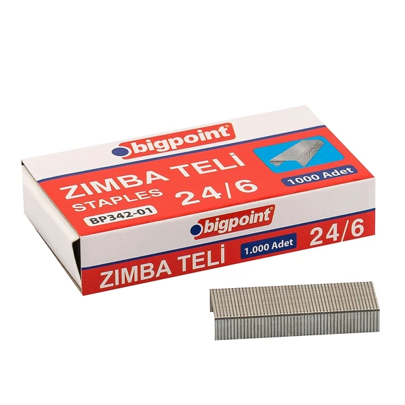 Bigpoint Zımba Teli No:24/6 10'lu Kutu