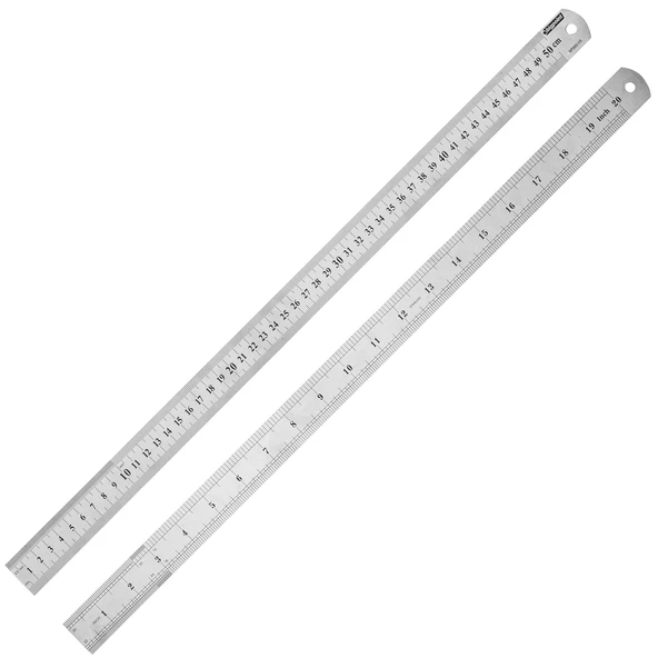 Bigpoint Çelik Cetvel 50 cm 12'li Kutu - 3