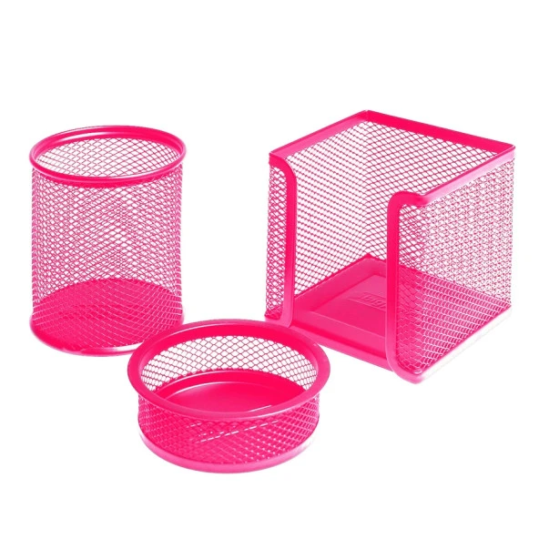 Bigpoint Metal Perfore 3'lü Set Pembe x 3 Adet