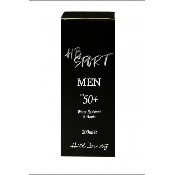 Hill Beauty Men 200 ml SPF50+ Vücut Güneş Kremi Sekiz Saat Suya Dayanıklı Yüksek Koruma Aloe Vera Shea Butter - 3