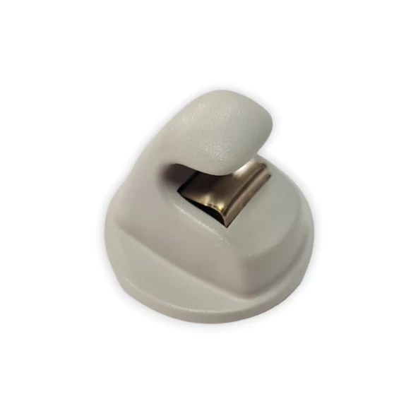 VW Golf 7 2013-2017 Güneşlik Tutucu Klipsi Kancası Gri 5G0857561B - 3