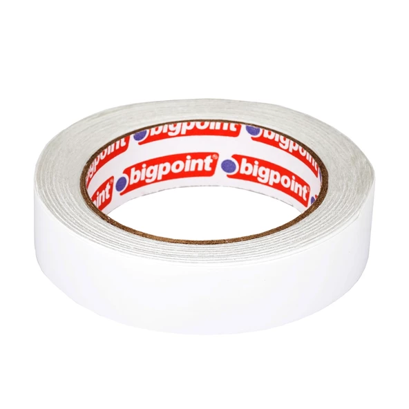 Bigpoint Çift Taraflı Bant 25 mm x 25 m 6'lı Kutu