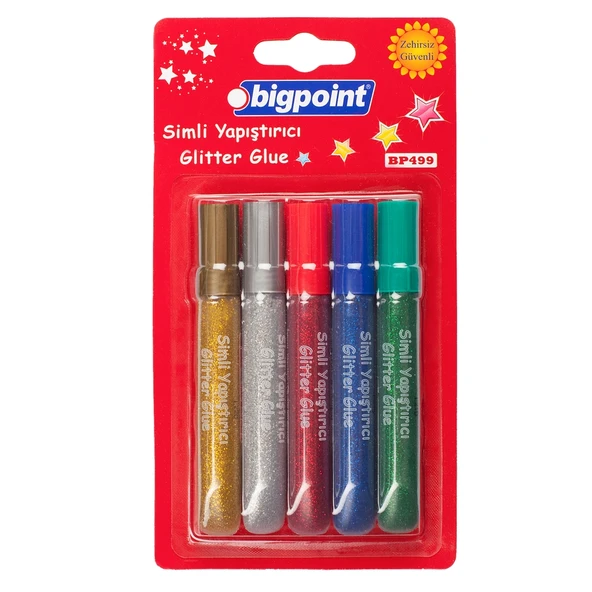 Bigpoint Simli Yapıştırıcı 10.5 ml 5'li Blister X 6 Adet