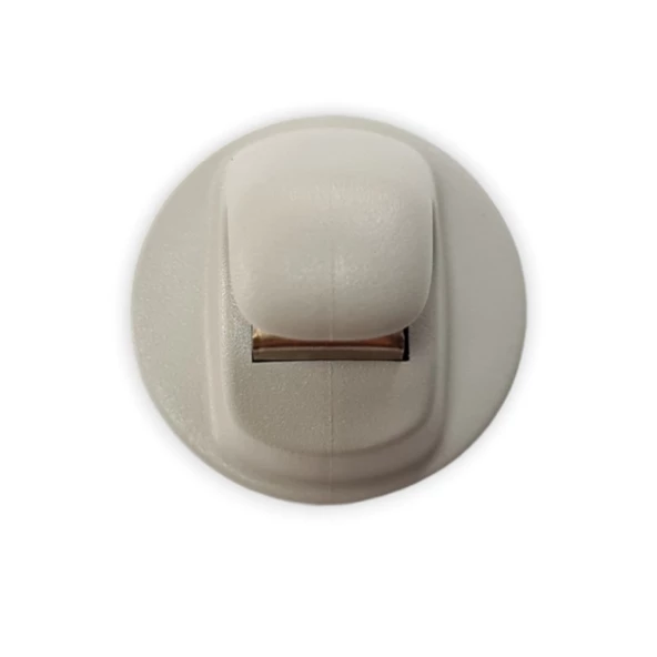 VW Tiguan 2016-2020 Güneşlik Tutucu Klipsi Kancası Gri 5G0857561B - Resim 4