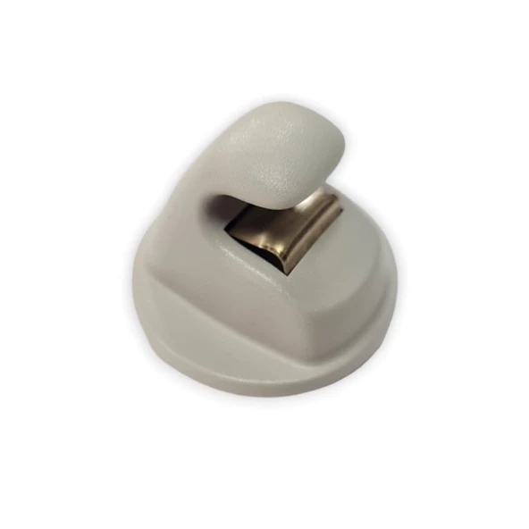 VW Tiguan 2016-2020 Güneşlik Tutucu Klipsi Kancası Gri 5G0857561B - Resim 3