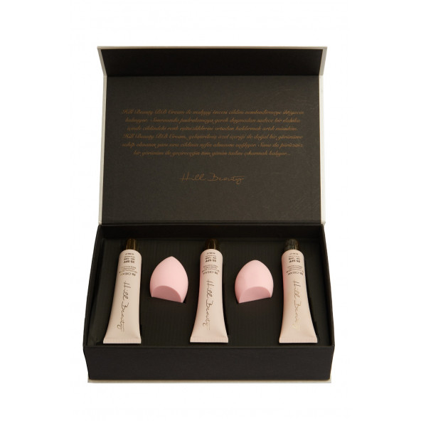 Hill Beauty Medium Set BB Krem 40 ml SPF25 Cilt Tonu Eşitleyici Hyaluronik Asit Leke Karşıtı Nemlendirici