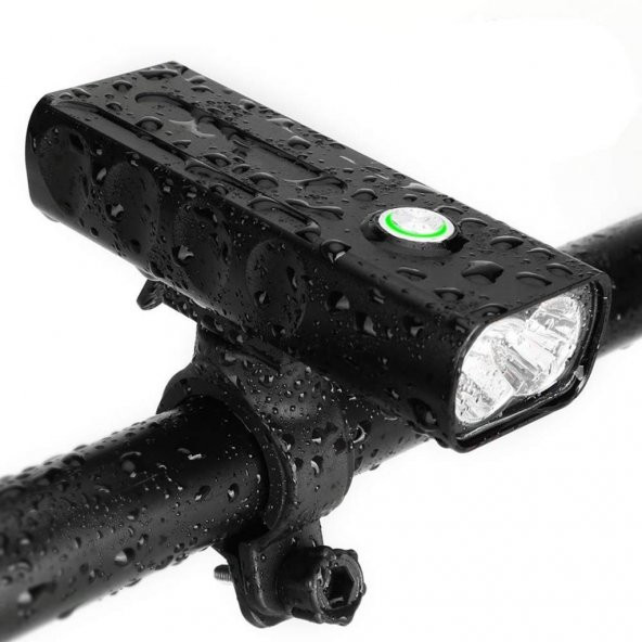 1000 Lümen Bisiklet Işığı Usb Şarj Edilebilir Led 6 Saat El Feneri 3 Modlu Suya Dayanıklı Işık - 4