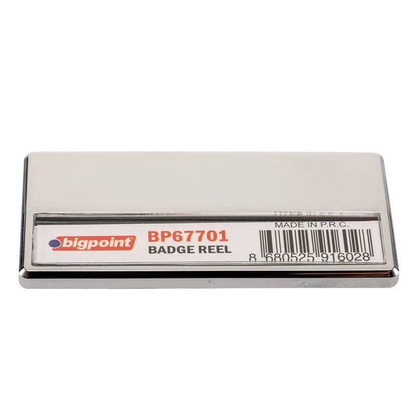 Bigpoint Metal Mıknatıslı İsimlik Silver 10'lu Paket