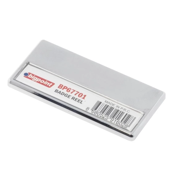 Bigpoint Metal Mıknatıslı İsimlik Silver 10'lu Paket - 2
