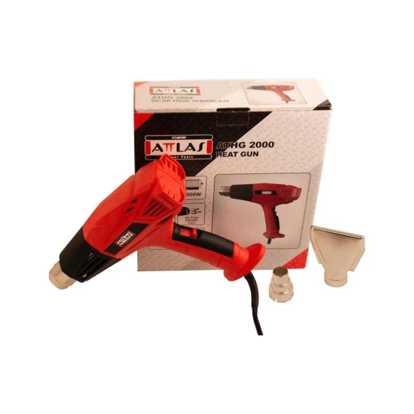 Attlas ATHG 2000 Sıcak Hava Tabancası 2000W - 2