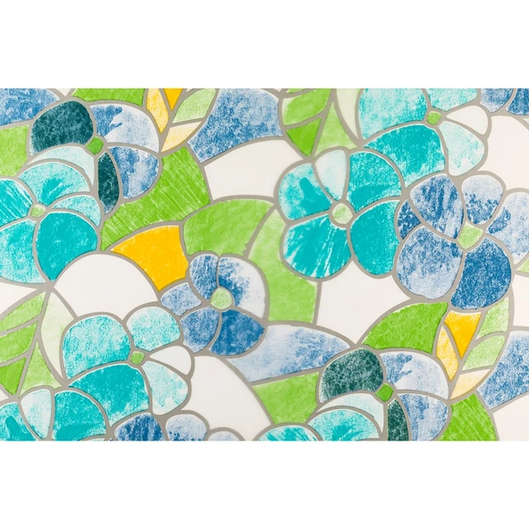 Bigpoint Yapışkanlı Folyo 2m Vitray Desen No:63 12'li Kutu - Resim 2