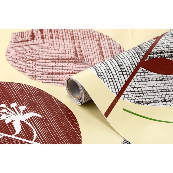 Bigpoint Yapışkanlı Folyo 2m Yaprak Desen No:69 12'li Kutu ürün görseli