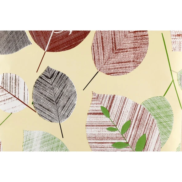 Bigpoint Yapışkanlı Folyo 2m Yaprak Desen No:69 12'li Kutu - Resim 2