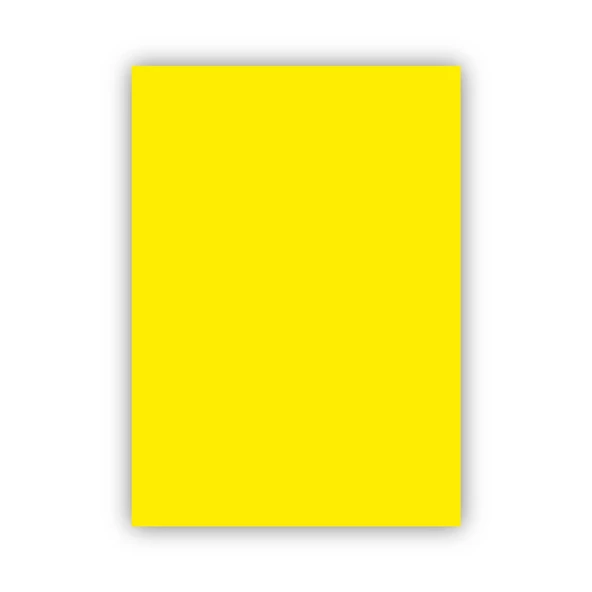 Bigpoint Fon Kartonu 50x70cm 160 Gram Limon Sarısı 100'lü Paket