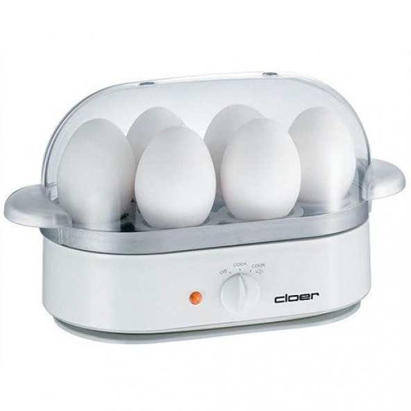 Cloer 6091 Altılı Beyaz Yumurta Pişirme Makinesi
