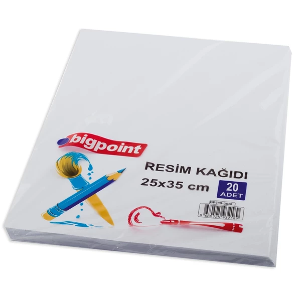 Bigpoint Resim Kağıdı 25x35cm 200'lü Paket