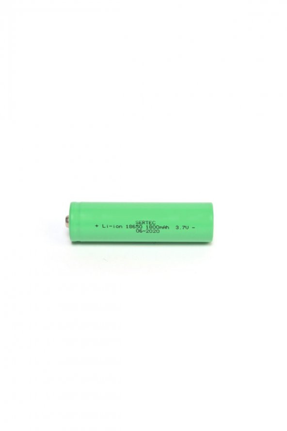 Sertec 18650 Li-ion 3.7 V 1800 Mah Şarj Edilebilir Pil