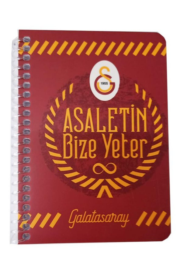 Not Defteri Bloknot Spralli 10x15 cm Çizgili 80 Yaprak 1 Adet Lisanslı Orjinal Aslan Not Defteri - 2