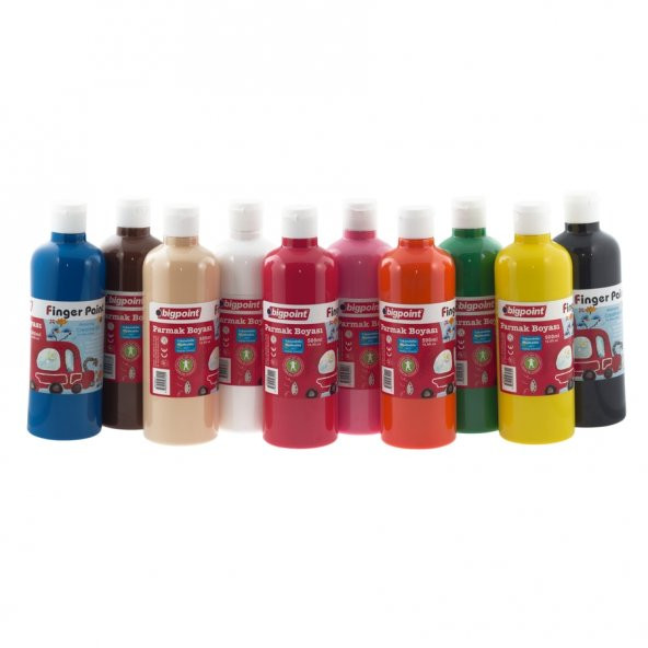 Bigpoint Parmak Boyası 500 ml Beyaz 3'lü Paket - 2