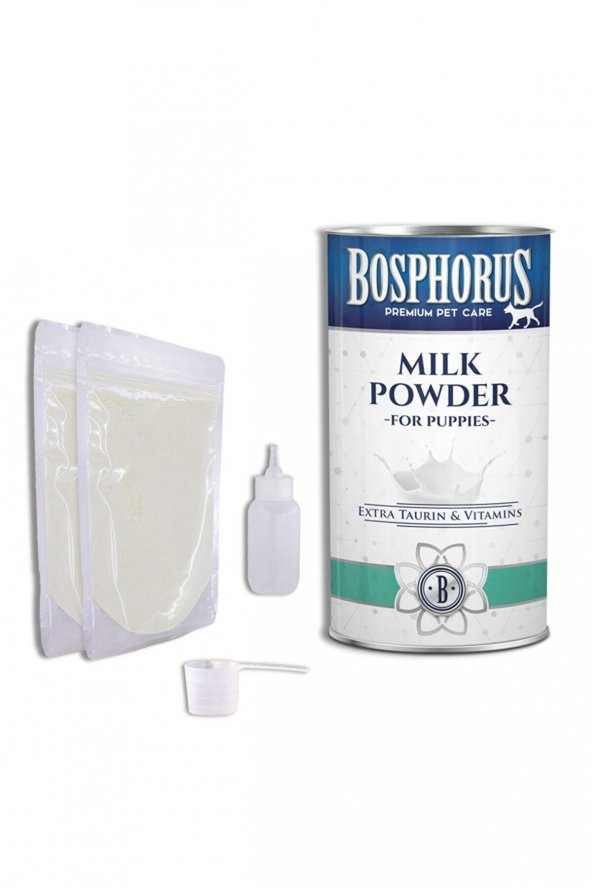 Bosphorus Yavru Köpekler Için Süt Tozu 2 X 100 Gr. (200 Gr.) + Biberon