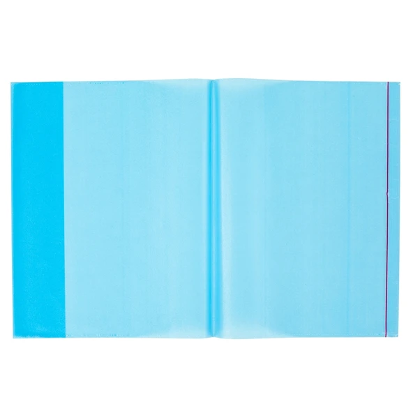 Bigpoint A4 Hazır Defter Kabı 5'li Paket Şeffaf Mavi 20'li Kutu ürün görseli