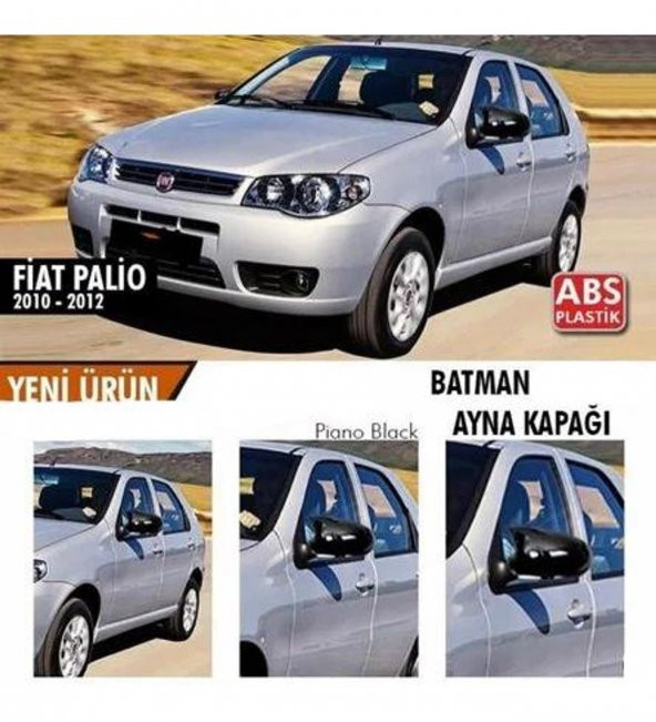 FİAT PALİO Batman Yarasa Ayna Kapağı Piano Black 2010-2012 Arası