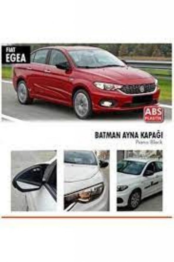 FİAT EGEA HB-SD Batman Yarasa Ayna Kapağı Piano Black 2015 ve Üzeri