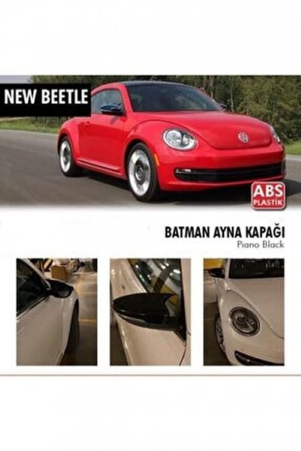 VOLKSWAGEN NEW BEETLE Batman Yarasa Ayna Kapağı Piano Black 2011-2019