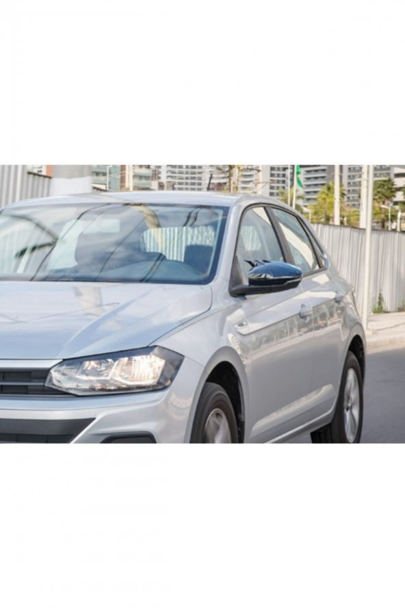 VOLKSWAGEN POLO MK6 Batman Yarasa Ayna Kapağı Piano Black 2018 ve Üzeri