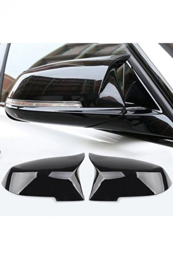 BMW F20 Serisi Batman Yarasa Ayna Kapağı Piano Black 2011-2014-2015-2019 Arası Uyumlu - 2