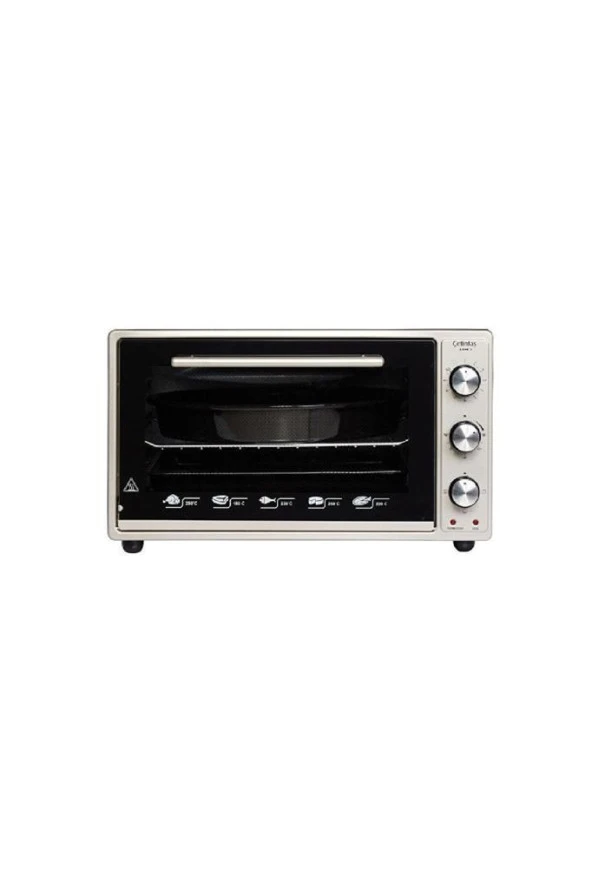 Çetintaş  LMXF3 Inox Maxi Fırın
