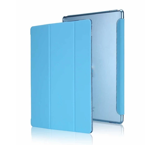 Gpack Samsung Galaxy Tab A7 10.4 T500 2020 Kılıf Smart Cover Kapaklı Standlı Uyku Modlu sm2 - 9