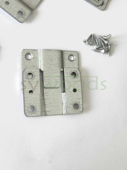 Gizli pençe çerçeve geçmeli tablo askı 3 adet set - 2