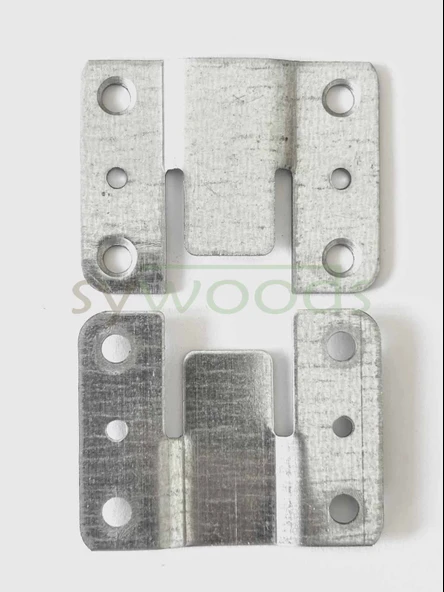 Gizli pençe çerçeve geçmeli tablo askı 3 adet set - 7