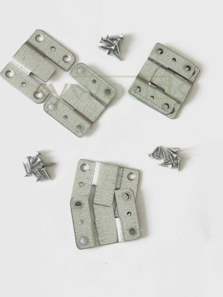 Gizli pençe çerçeve geçmeli tablo askı 3 adet set