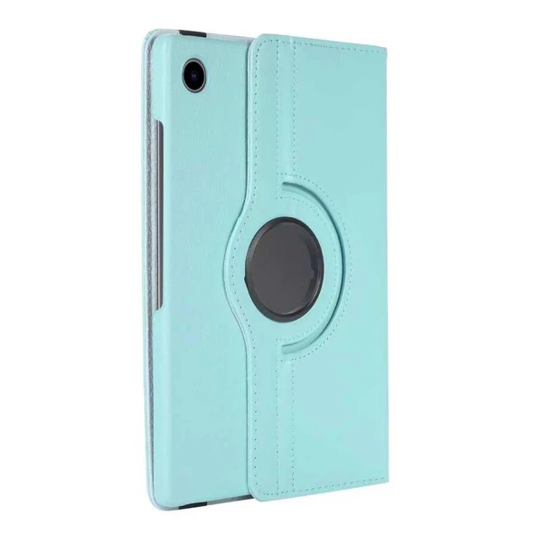 Gpack Samsung Galaxy Tab A8 10.5 SM X200 2021 Kılıf Kapaklı Standlı 360 Dönebilen Koruma dn2 - 6