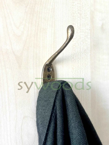 ANTİK ELBİSE ÇANTA EŞYA ASKILIK PORTMANTO DOLAP KAPI ARKASI ASKI - 4