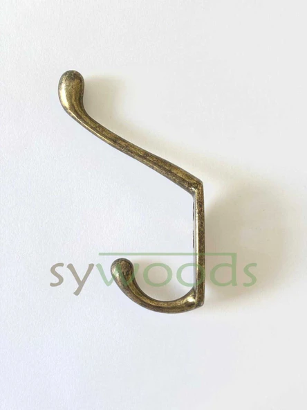 ANTİK ELBİSE ÇANTA EŞYA ASKILIK PORTMANTO DOLAP KAPI ARKASI ASKI - 5