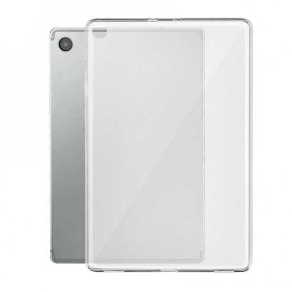 Gpack Samsung Galaxy Tab A8 10.5 SM-X200 2021 Kılıf Silikon Arkası Buzlu Lüx Koruma s2