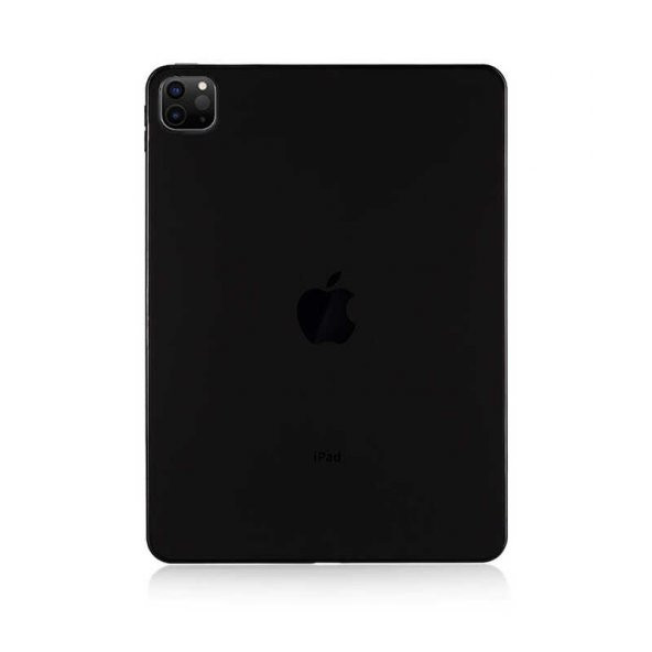 Gpack Apple iPad Pro 12.9 Pro 2020 4.Nesil Kılıf Silikon Arkası Buzlu Lüx Koruma s2