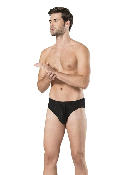 Pierre Cardin Erkek 3'Lü Kutulu Külot Siyah - 2