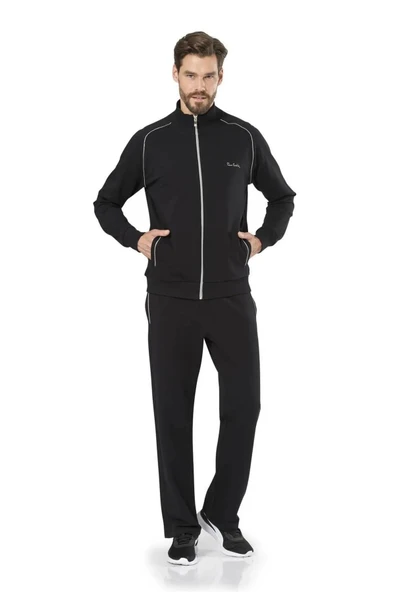 Pierre Cardin Erkek Fermuarlı Eşofman Takım - 11