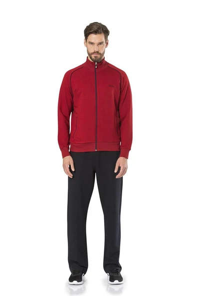 Pierre Cardin Erkek Fermuarlı Eşofman Takım - 5