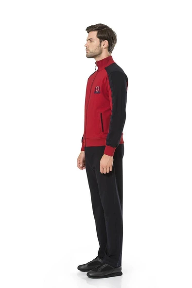 Pierre Cardin Erkek Fermuarlı Cepli Eşofman Takım - 4